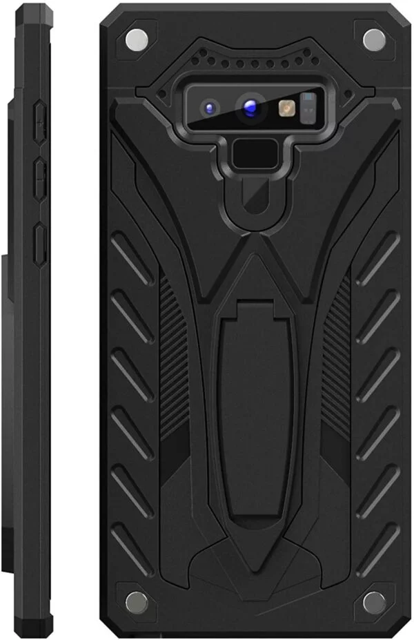 Kitoo Samsung Galaxy Note 9 Case with Kickstand, Black