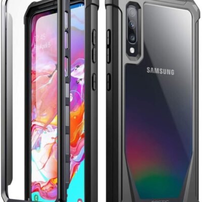 Upgraded Poetic Samsung A70 Case with Screen Protector