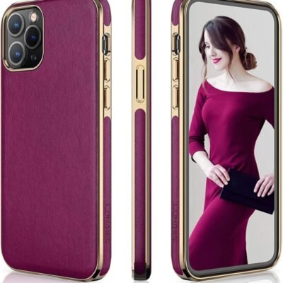 Beautiful LOHASIC Leather Case For iPhone 12 Pro Max For Women