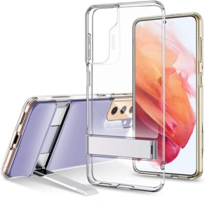 Latest ESR Clear Case for Samsung S21 With KickStand