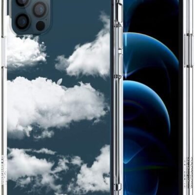New MOSNOVO Cloud Pattern Case For iPhone 12 &12 Pro