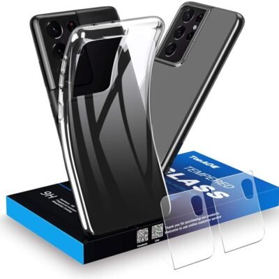 New Topace Transparent Protective Case for Samsung Galaxy S21 Ultra