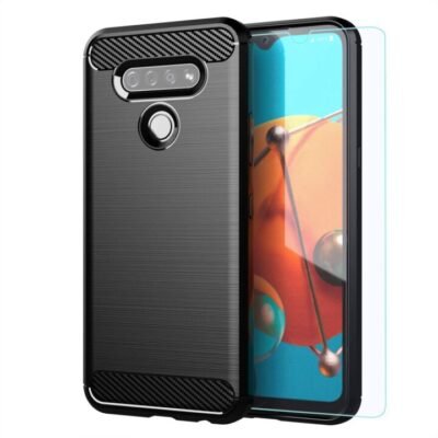New Affordable Case For LG K51 with HD Screen Protector From MAIKEZI