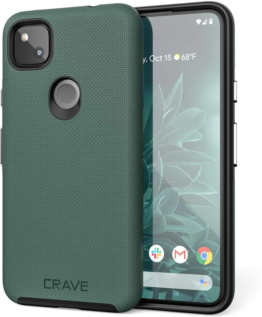Crave Pixel 4a Case - Dual Guard Protection Series Case for Google Pixel 4a