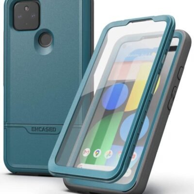 Encased RebelShield Designed for Google Pixel 4a 5G Case with Screen Protector