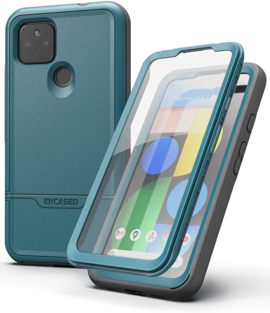 Encased RebelShield Designed for Google Pixel 4a 5G Case with Screen Protector