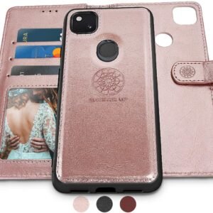 Shields Up Google Pixel 4A Wallet Case with Card Slots