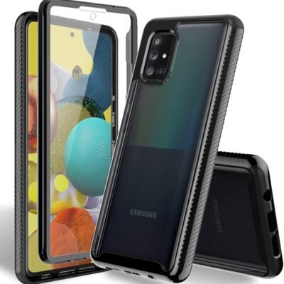 HATOSHI Phone Case For Samsung Galaxy A51 5G with Built in Screen Protector