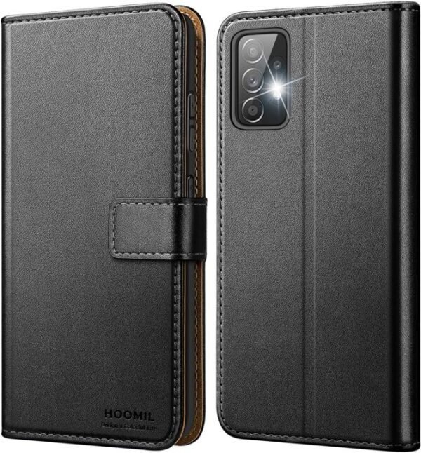 Reliable Hoomil Samsung Galaxy A52 wallet case with 2 Card Slots