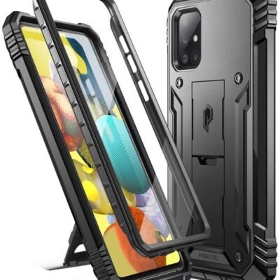 High Quality Poetic Revolution Series Samsung Galaxy A51 5G case With Screen Protector