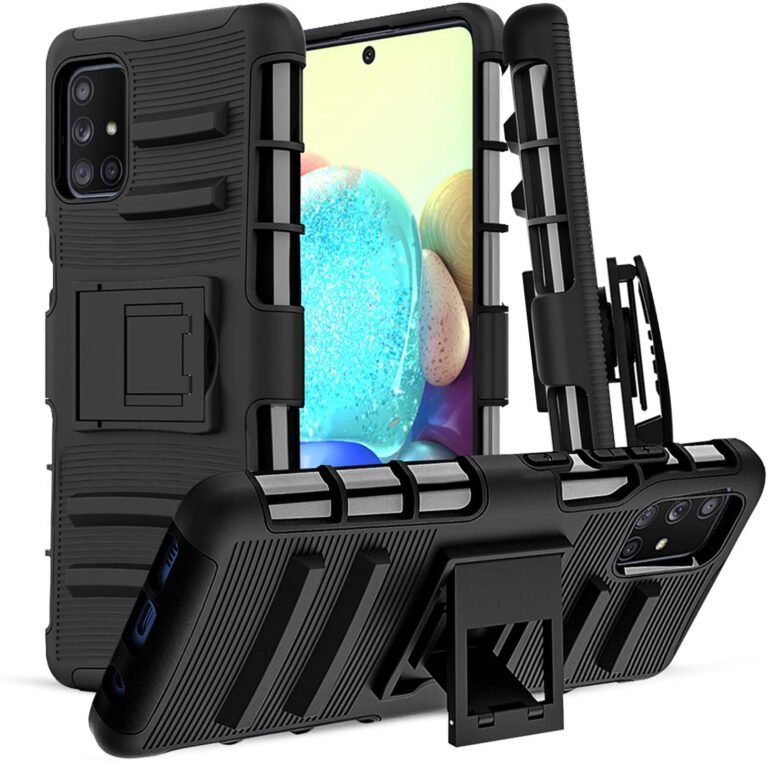 Pulen Samsung Galaxy A71 5G Case With Belt Clip - High-Performance Case