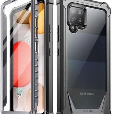 Poetic Guardian Samsung Galaxy A42 5G Case And Screen Protector With Fingerprint ID