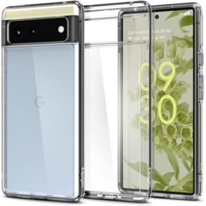 Spigen Ultra Hybrid Anti-Yellowing Technology Designed for Google Pixel 6 Case (2021) - Crystal Clear