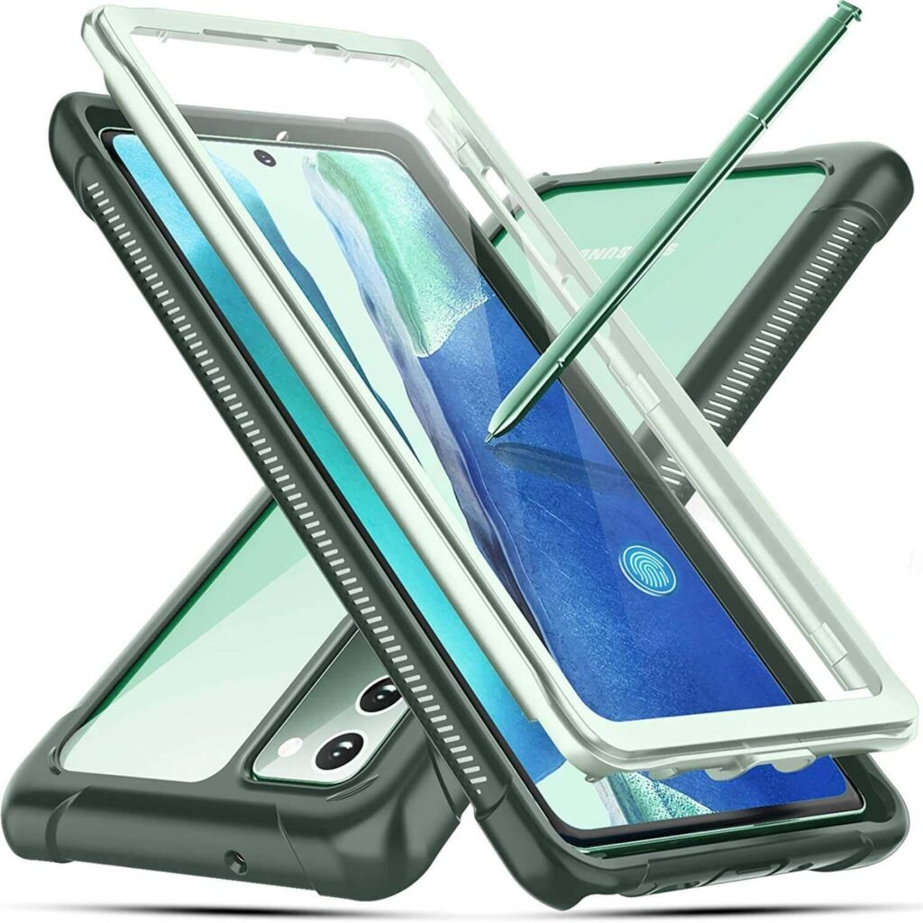 Temdan for Samsung Galaxy Note 20 Case With Built-in Screen Protector - HEAVY DUTY CASE 